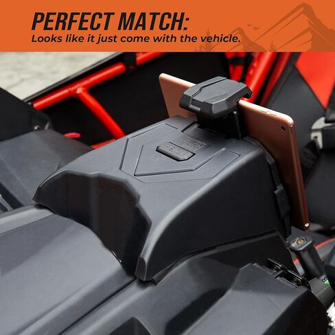 KEMIMOTO X3 Device Tablet Holder Storage Mount Compatible with 2017-2024 Can Am Maverick X3 / X3 Max DS MR RC Turbo R, 715002874 in Saudi Arabia