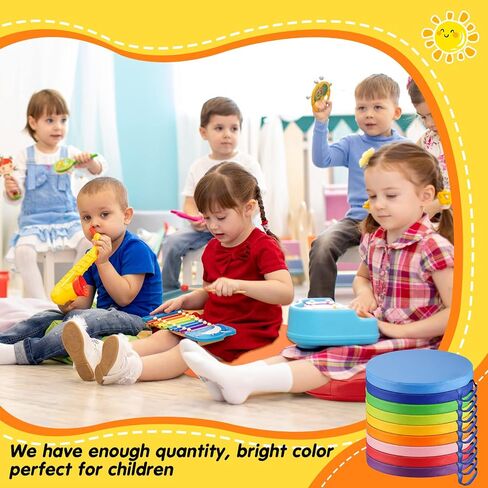 Marsui 18 Pcs Round Floor Cushions Classroom Flexible Seating with Handle Daycare Foam Colorful Floor Seating for School Kindergarten Classroom Home Nursery Supplies(Macaron Color) in Saudi Arabia