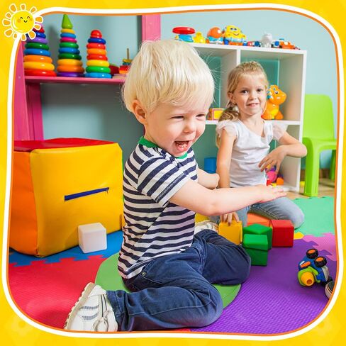 Marsui 18 Pcs Round Floor Cushions Classroom Flexible Seating with Handle Daycare Foam Colorful Floor Seating for School Kindergarten Classroom Home Nursery Supplies(Macaron Color) in Saudi Arabia
