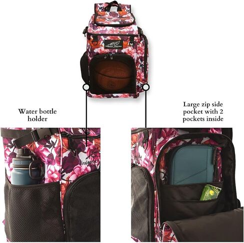 Basketball backpack with basketball holder-volleyball backpacks-soccer backpack for women in Saudi Arabia