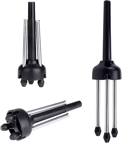 TUOREN Portable Clarinet Stand Foldable Wind Instrument Stand Holder with Tripod Metal Support for Oboe Flute Clarinet in Saudi Arabia