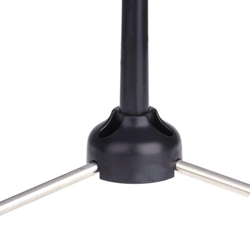 TUOREN Portable Clarinet Stand Foldable Wind Instrument Stand Holder with Tripod Metal Support for Oboe Flute Clarinet in Saudi Arabia