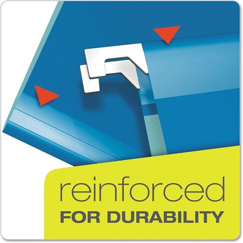 Pendaflex Extra Capacity Hanging File Folders (4152X2 ASST) and Pendaflex Hanging File Folders, Letter Size, Assorted Colors (81663) - Set of 2 in Saudi Arabia