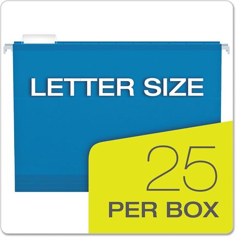 Pendaflex Extra Capacity Hanging File Folders (4152X2 ASST) and Pendaflex Hanging File Folders, Letter Size, Assorted Colors (81663) - Set of 2 in Saudi Arabia