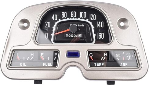 Speedometer Gauge Cluster Replacement for 1974-1980 Toyota Land Cruiser FJ40 FJ45 BJ40 12V Cluster 50A Amp Meter in Saudi Arabia