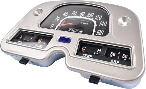 Speedometer Gauge Cluster Replacement for 1974-1980 Toyota Land Cruiser FJ40 FJ45 BJ40 12V Cluster 50A Amp Meter in Saudi Arabia