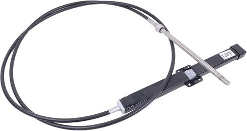 كابل توجيه ميكانيكي بطول 13 قدم من Rack & Pinion SSC13413 متوافق مع SeaStar Teleflex Marine Helms SH5210P SH5230P (NFB) SH91610P SH91630P (NFB) in Saudi Arabia