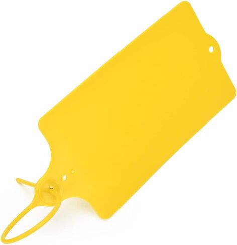 100 Black Plastic Tags Shipping Tags Water Proof Tags for Labeling Shipping Labels Security Seals Writable Marker Ties Hanging Tags Storage Tag with One Marker Pen in Saudi Arabia