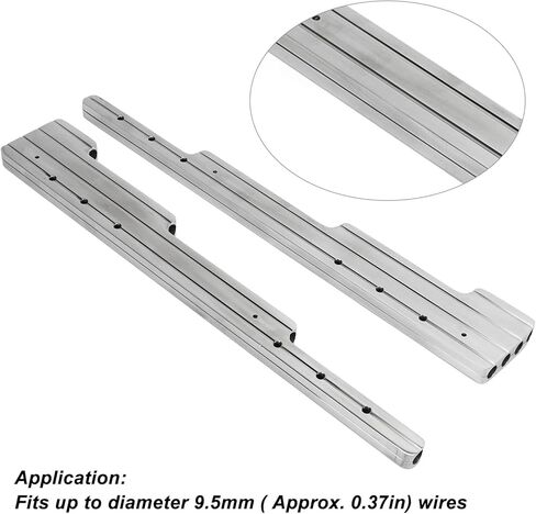 حامل نول سلك قابس الإشعال، حامل مقسم أنوال سلكية موثوقة وسهل الاستخدام لمحركات السيارة V8 (فضي) in Kuwait