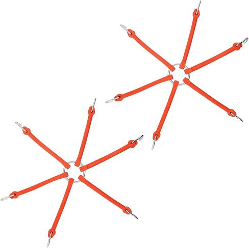 1 Pair 39110 Car Spider Bungee Tensioner Tire Chains Tightener for Light Truck and SUV in Saudi Arabia