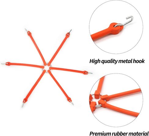 1 Pair 39110 Car Spider Bungee Tensioner Tire Chains Tightener for Light Truck and SUV in Saudi Arabia