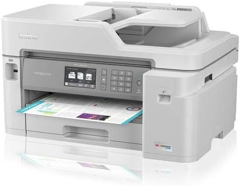 Brother MFC-J5845DW, INKvestment Color Inkjet All-in-One Printer with Wireless, Duplex Printing and Up to 1-Year of Ink In-box, Amazon Dash Replenishment Ready in Saudi Arabia