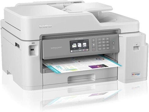 Brother MFC-J5845DW, INKvestment Color Inkjet All-in-One Printer with Wireless, Duplex Printing and Up to 1-Year of Ink In-box, Amazon Dash Replenishment Ready in Saudi Arabia