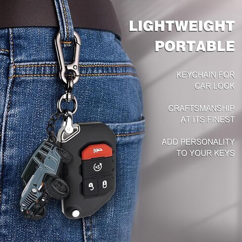 سلسلة مفاتيح سيارة نوفاستار متوافقة مع ملحقات جيب رانجلر، سلاسل مفاتيح السيارة متوافقة مع سلسلة مفاتيح جيب رانجلر in Kuwait