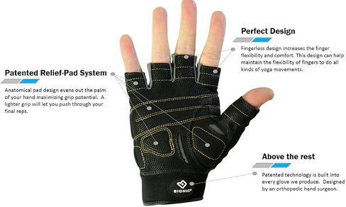 Men's Beastmode Half Finger Fitness Gloves in Saudi Arabia