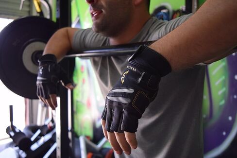 Men's Beastmode Half Finger Fitness Gloves in Saudi Arabia