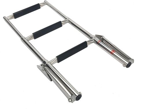 سلم سباحة من الفولاذ المقاوم للصدأ مكون من 3 خطوات مصنوع من أمارين 8331BBD in Kuwait