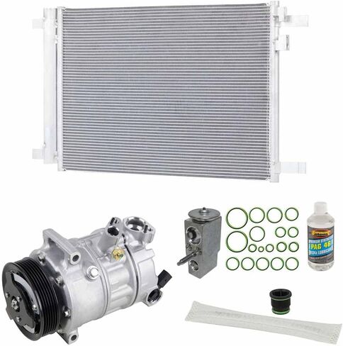 For Audi Q3 Quattro 2018 2019 OEM AC Compressor w/A/C Condenser & Drier - BuyAutoParts 61-98195R7 New in Saudi Arabia