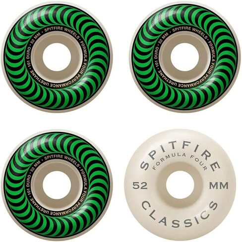 Spitfire Formula Four Classic Skateboard Wheels, 101a Duro in Saudi Arabia