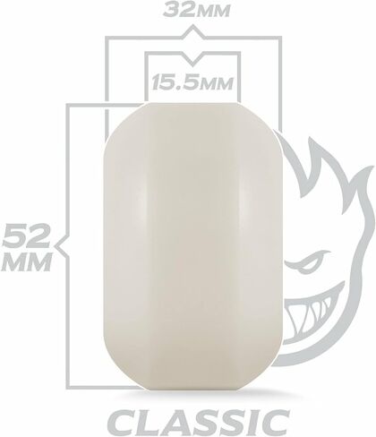 Spitfire Formula Four Classic Skateboard Wheels, 101a Duro in Saudi Arabia