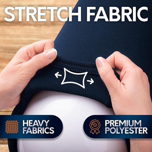 Boat Fender Covers | 6″ x 18″, 8″ x 22″, 9″ x 26″, 10″ x 26″ & 12″ x 34″ | Black & Navy Blue | 1, 2 & 4-Pack | Polyester in Saudi Arabia