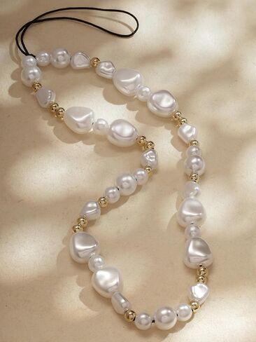 Sacina Trendy Cute Phone Charms, Pearl Phone Charms, Y2k Phone Charms, Phone Charm Bead, Christmas Gift for Women in Saudi Arabia