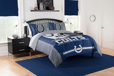 Northwest NFL Indianapolis Colts Comforter and Sham Set, Full/Queen, Safety in Saudi Arabia