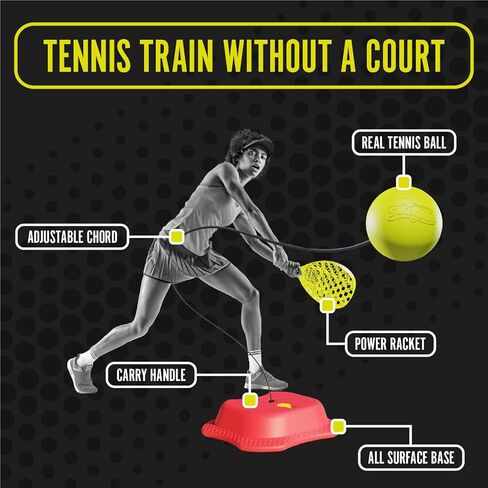 Swingball Pro Tennis and Pickleball Trainer - Perfect for Practicing Tennis and Pickleball, Rebound Ball for Self-Practice, Portable Training Tool in Kuwait