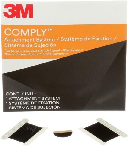 3M Comply Attachment Set - Full Screen Universal - Notebook Privacy Filter - 11.6"-15.6" - Black in Saudi Arabia