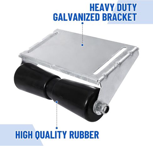Venussar Boat Trailer Rollers with Brackets 8" 10" 12" Keel Roller Assembly Kit for Boat Trailer in Saudi Arabia