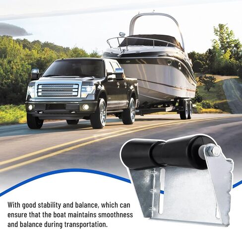 Venussar Boat Trailer Rollers with Brackets 8" 10" 12" Keel Roller Assembly Kit for Boat Trailer in Saudi Arabia