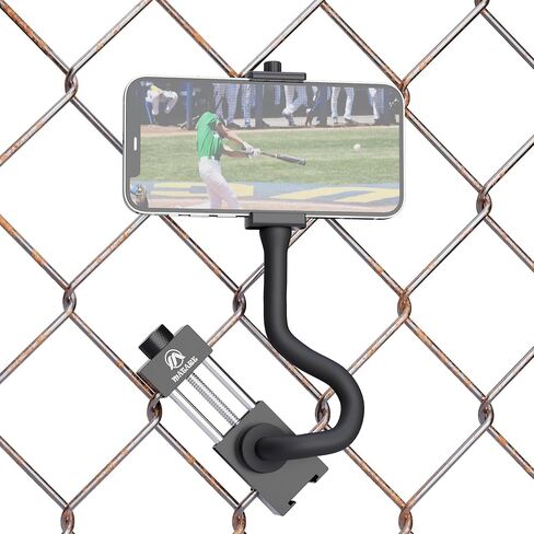 حامل سياج للهاتف لهاتف iPhone GoPro Phone Mevo Star Pocket Radar - زوايا تصوير أكثر مرونة مع حامل سياج من سبائك الألومنيوم بذراع سحري (M1) in Kuwait