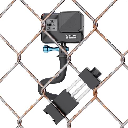 حامل سياج للهاتف لهاتف iPhone GoPro Phone Mevo Star Pocket Radar - زوايا تصوير أكثر مرونة مع حامل سياج من سبائك الألومنيوم بذراع سحري (M1) in Kuwait