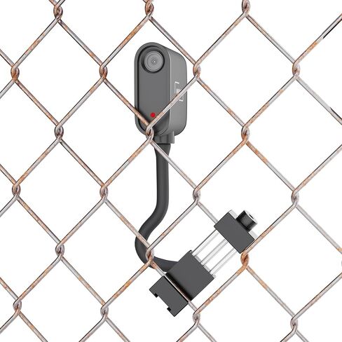 حامل سياج للهاتف لهاتف iPhone GoPro Phone Mevo Star Pocket Radar - زوايا تصوير أكثر مرونة مع حامل سياج من سبائك الألومنيوم بذراع سحري (M1) in Kuwait