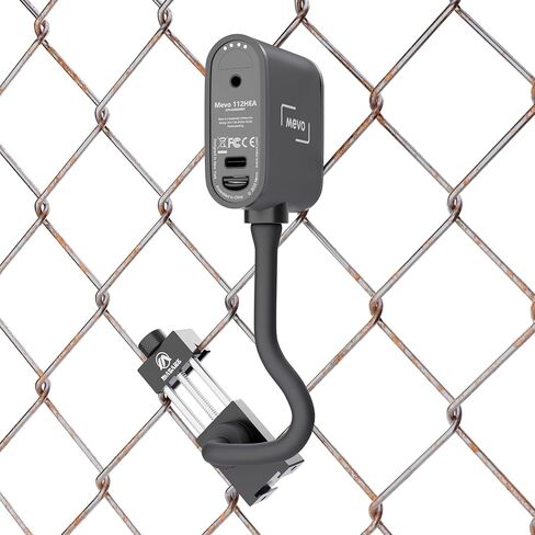 حامل سياج للهاتف لهاتف iPhone GoPro Phone Mevo Star Pocket Radar - زوايا تصوير أكثر مرونة مع حامل سياج من سبائك الألومنيوم بذراع سحري (M1) in Kuwait