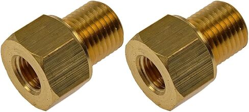 Dorman 785-445 Brake Line Adaptor-Tube 3/8-24 In. X 1/2-20 In. Universal Fit in Kuwait