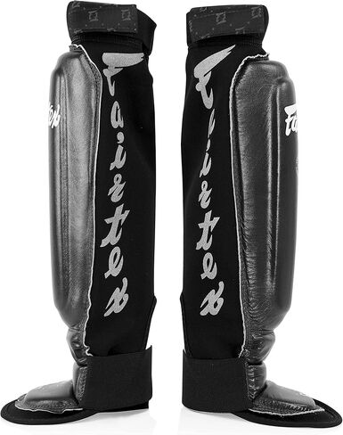 Fairtex SP6 Muay Thai Shin Guards for Men, Women, Kids | Shin Guards Made with Neoprene Material & are Premium, Lightweight & Durable | Reinforced Paddings on The Shins in Saudi Arabia