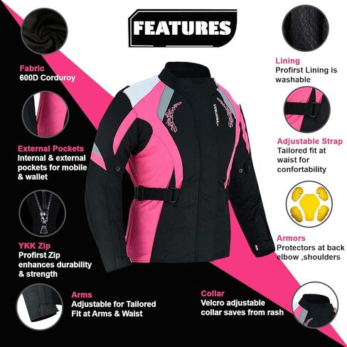 سترة للسيدات للدراجات النارية من PROFIRST سترة مقاومة للماء in Kuwait