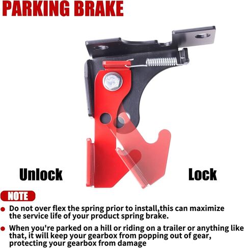 Spring Parking Brake Compatible With POLARIS RANGER 800, 900, 1000, XP900, XP1000, POLARIS RZR All Mondel, Turbo S accessories in Saudi Arabia