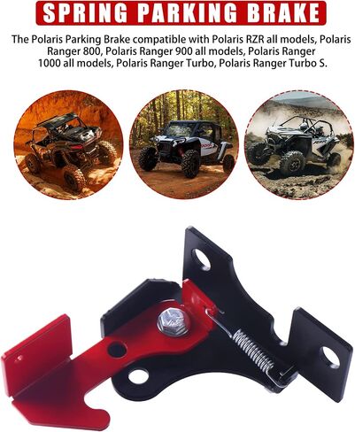 Spring Parking Brake Compatible With POLARIS RANGER 800, 900, 1000, XP900, XP1000, POLARIS RZR All Mondel, Turbo S accessories in Saudi Arabia