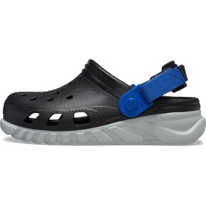 Crocs Unisex-Child Duet Max Ii Clog, Storm, 5 Big Kid