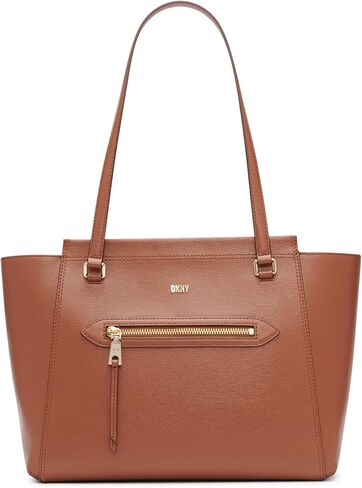 DKNY Chelsea Tote Bag, Black/Gold in Kuwait