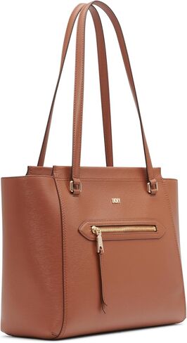 DKNY Chelsea Tote Bag, Black/Gold in Kuwait