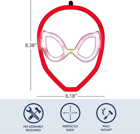 لوحة فنية جدارية نيون بإضاءة LED LOL Surprise من Idea Nuova مقاس 0.50 بوصة × 11.38 بوصة in Kuwait