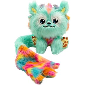 Cleo The Mischievous Jackalope - Interactive Plush Toy with 80+ Sounds and Animations, Responds to Play, Magical Eyes, Long Tail, Fluffy Fur - Ideal for Boys and Girls Ages 3+