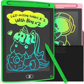 3 Pack LCD Writing Tablet, Colorful Toddler Drawing Tablet Doodle Board for Kids, Erasable Reusable Electronic Drawing Pad, LEYAOYAO Educational and Learning Toy for 3-6 Years Old Boy and Girl
