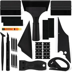 WRAPXPERT Window Tint Kit,Car Wrap Tool Vehicle Windshield Back Window Tint Tools for Car Wrapping,Window Vinyl Film Installing