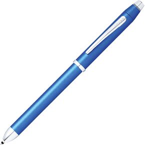 Cross Tech3+ Refillable Multi-Function Ballpoint Pen with Stylus, Medium Ballpen And Pencil, Includes Premium Gift Box - Dark Blue