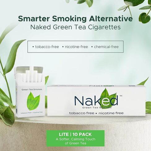 Naked Green Tea Cigarettes Nicotine-Free Tobacco-Free: 3-pack BOLD Bundle in Saudi Arabia