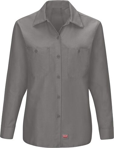 Red Kap Women's Long Sleeve Mimix Work Shirt in Saudi Arabia